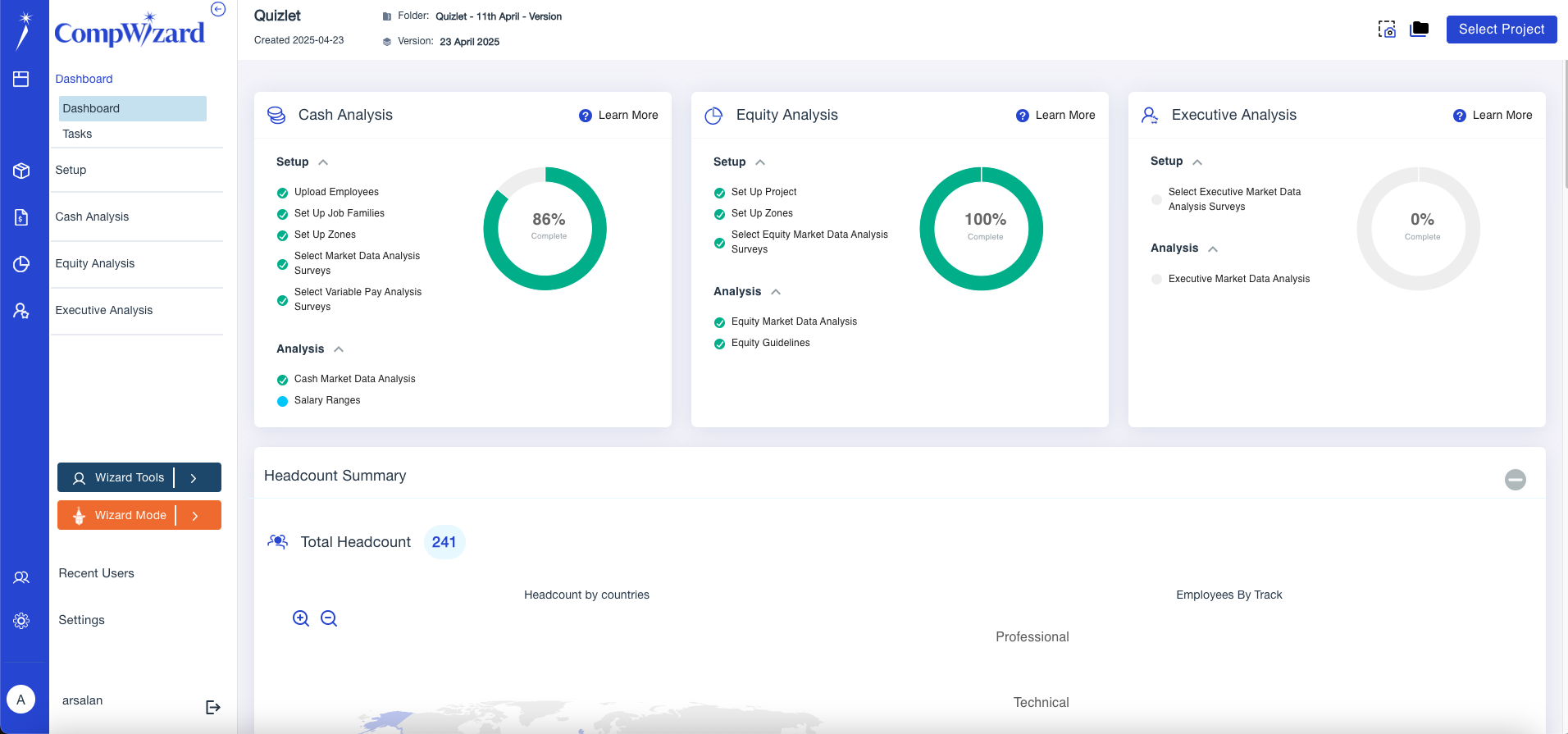 CompWizards: A Comprehensive Web-Based Compensation Management Solution